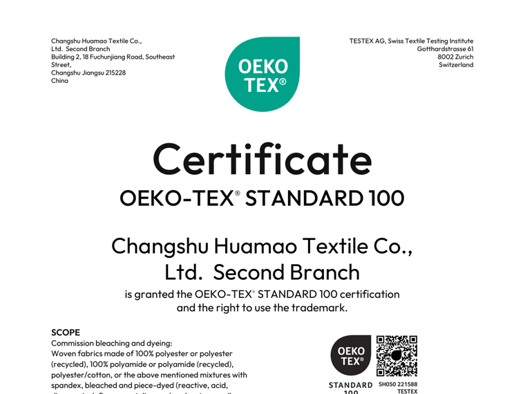 OEKO-TEX source document preview