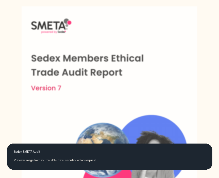 SMETA source document preview